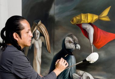 Lennin Vásquez inauguró en Bogotá su exposición “Cuadrante Onírico” en el centenario del surrealismo