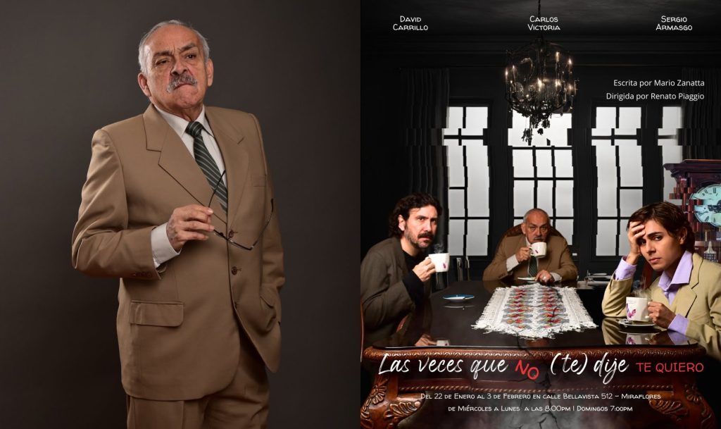 Carlos Victoria regresa al teatro con «Las veces que no (te) dije te quiero» Carlos Victoria regresa al teatro con «Las veces que no (te) dije te quiero»