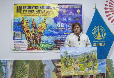 Ayacucho conmemora el Bicentenario de la Batalla de Ayacucho con el III Encuentro Nacional de Pintura Rápida «Quinua 2024»