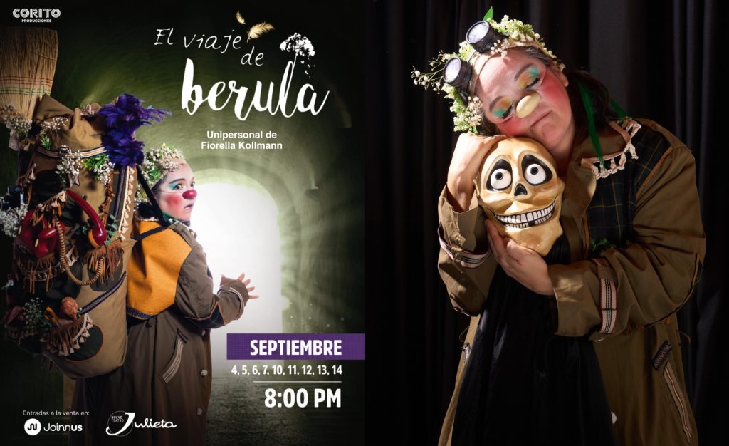 “El viaje de Berula”: un clown que convierte la muerte y el duelo en humor y reflexión