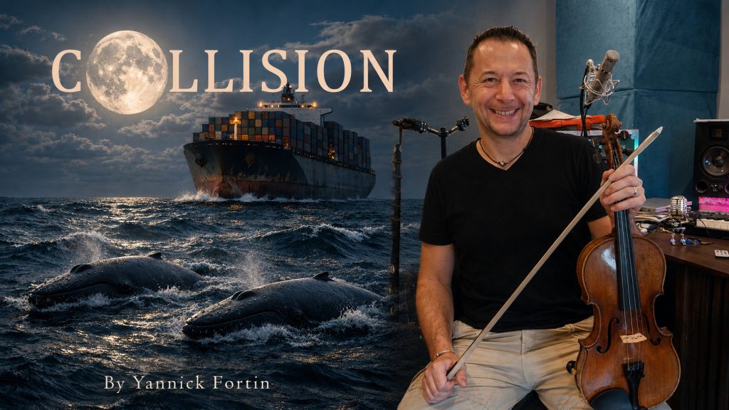 VIDEO | Yannick Fortin convierte la defensa de las ballenas en una experiencia audiovisual con “Collision” VIDEO | Yannick Fortin convierte la defensa de las ballenas en una experiencia audiovisual con “Collision”