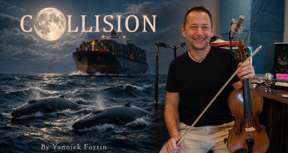 VIDEO | Yannick Fortin convierte la defensa de las ballenas en una experiencia audiovisual con “Collision” VIDEO | Yannick Fortin convierte la defensa de las ballenas en una experiencia audiovisual con “Collision”