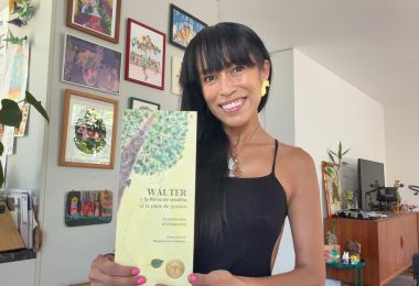 Claudia Rua Bustamante relanza el libro ilustrado bilingüe «Walter y la Lluvia de semillas»
