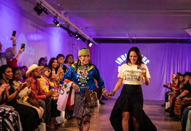 Kené Kaya llevó el arte kené al New York Fashion Week 2026
